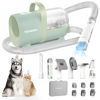 Picture of Homeika Dog Grooming Kit & Dog Hair Vacuum 99% Pet Hair Suction, Pet Vacuum Groomer with 8 Pet Grooming Tools, 6 Nozzles, Upgraded Storage Bag, 1.5L Dust Cup, Nail Grinder/Paw Trimmer, Green