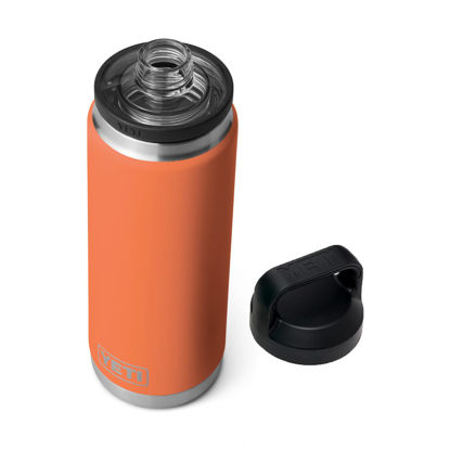 Picture of YETI Rambler 26 oz Bottle, Vacuum Insulated, Stainless Steel with Chug Cap, High Desert Clay