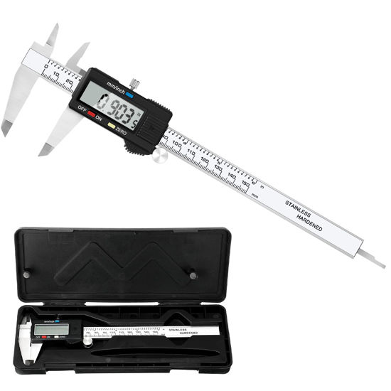 Digital caliper outlet measuring tool