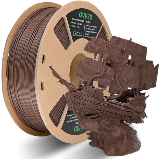 3d Printer Filament Pla Wood, Filament 1 75mm Wood 1kg