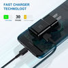 Picture of Type C Charger Fast Charging, 2 Pack USB C Android Phone Wall Charger Block & 6ft Charge Cable Cord, for Samsung Galaxy S8 / S9 / S10 Plus Active S10e, S20 / S21 Ultra Plus, Note 8 9 10, Pixel 3 etc