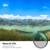 Picture of 62mm Circular Polarizers Filter, K&F Concept Waterproof Circular Polarizing Filter with 24 Multi-Layer Coatings CPL Filter for 62mm Camera Lens (D-Series)