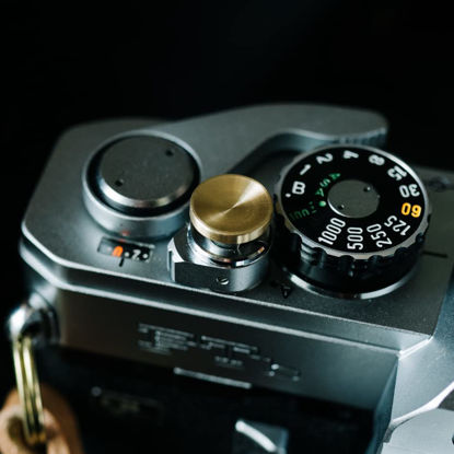 Picture of Camera Soft Shutter Release Button | Solid Brass, fw001