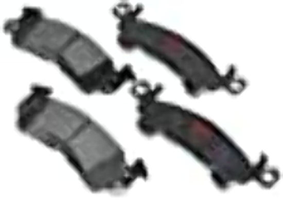 Picture of Raybestos Premium Element3 EHT™ Replacement Front Brake Pad Set for Select Buick, Cadillac, Checker, Chevrolet, GMC, Jeep, Oldsmobile, and Pontiac Model Years (EHT52)