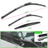 Picture of 3 wipers Replacement for 2012-2017 Chevrolet Sonic/Aveo/2011-2017 Holden Barina, Windshield Wiper Blades Original Equipment Replacement - 26"/15"/11" (Set of 3) Pinch Tab