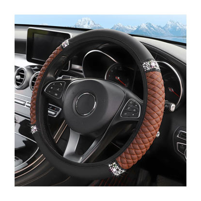 Cheap Universal Car Steering Wheel Cover Metal Dynamic Elastic Steering  Wheel Car Interior Auto Parts No Inner Ring Steering Wheel Cover