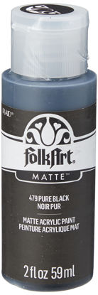 Picture of FolkArt Acrylic Paint in Assorted Colors (2 fl oz), 479, Pure Black