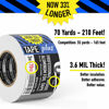 Picture of Professional Grade Aluminum Foil Tape - 3 Inch by 210 Feet (70 Yards) - Perfect for High Temperature HVAC, Sealing & Patching Hot & Cold Air Ducts, Metal Repair, Insulation & Much More!