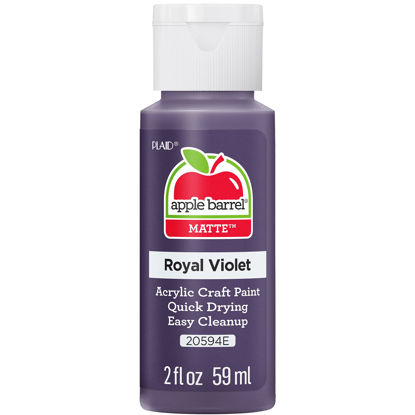 Picture of Apple Barrel Acrylic Paint in Assorted Colors (2 oz), 20594, Royal Velvet