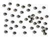 Picture of 2880PCS Art Nail Rhinestones non Hotfix Glue Fix Round Crystals Glass Flatback for DIY Jewelry Making with one Picking Pen (ss3 2880pcs, Black Diamond)