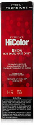Picture of Loreal Excellence Hicolor H09 Tube Red Hot 1.74 Ounce (51ml)