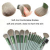Picture of Makeup Brushes 30 Pcs Makeup Kit,Foundation Brush Eyeshadow Brush Make up Brushes Set (Green, 30 Piece Set)