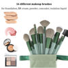 Picture of Makeup Brushes 30 Pcs Makeup Kit,Foundation Brush Eyeshadow Brush Make up Brushes Set (Green, 30 Piece Set)
