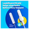 Picture of Tampax Pearl Tampons Super Plus Absorbency, With Leakguard Braid, Unscented, 50 Count (Pack of 2)