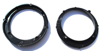 Picture of Custom Install Parts 5.25 to 6.5 Motorcycle Speaker Adapter Pair Rings Compatible with Victory XC Cross Country 2007 2008 2009 2010 2011 2012 2013 2014 2015