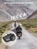 Picture of Moman Motorcycle Bluetooth Intercom,H2【2 Pack】Wireless Dirt Bike Helmet Communication System up to 1000M IP65 Waterproof DSP&CVC Noise Cancellation FM Call, Motorbike-Bluetooth-Helmet-Intercom-Headset