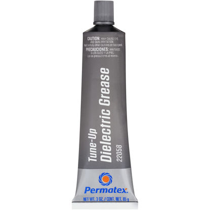 Picture of Permatex 22058 Dielectric Tune-Up Grease, 3oz. - High Performance Dielectric Grease Used To Protect Terminals, Spark Plugs, Wiring And Other Electrical Connections Against Salt, Dirt, And Corrosion