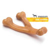 Picture of Benebone Wishbone Durable Dog Chew Toy for Aggressive Chewers, Real Chicken, Made in USA, Medium