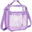 Picture of FlowFly Kids Lunch box Insulated Soft Bag Mini Cooler Back to School Thermal Meal Tote Kit for Girls, Boys, PurpleClear