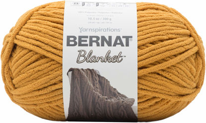 Picture of Bernat Blanket Yarn, 10.5 oz, Burnt Mustard, 1 Ball