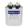 Picture of VEXUNGA 5uF 370/440VAC 50/60Hz CBB65 CBB65A Oval Run Start Capacitor 5 MFD 370V/440V Air Conditioner Capacitors for AC Unit Fan Motor Start or Pool Pump or Air Condenser Straight Cool