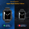 Picture of [2022 New] TAURI 2 Pack Apple Watch Series 8/7 45mm Case with Tempered Glass Screen Protector, [Military Drop Protection] [Anti-Scratch] Shockproof Soft Bumper Protective Cover - Black