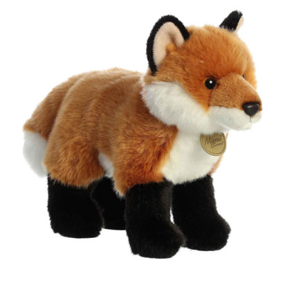 Picture of Aurora® Adorable Miyoni® Fox Stuffed Animal - Lifelike Detail - Cherished Companionship - Brown 10 Inches