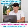 Picture of Power Your Fun Arggh Mini Glitter Stress Balls for Adults and Kids - 3pk Squishy Stress Ball Fidget Toys, Sensory Stress and Anxiety Relief Squeeze Toys (Yellow, Pink, Blue)