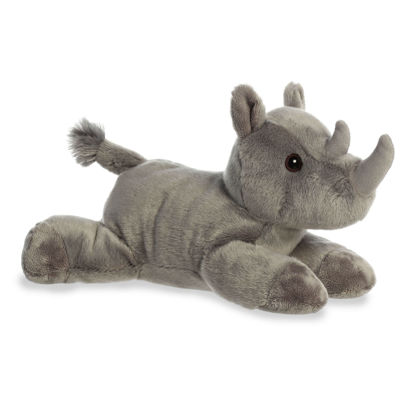 Picture of Aurora® Adorable Flopsie™ Rodney Rhino™ Stuffed Animal - Playful Ease - Timeless Companions - Gray 12 Inches