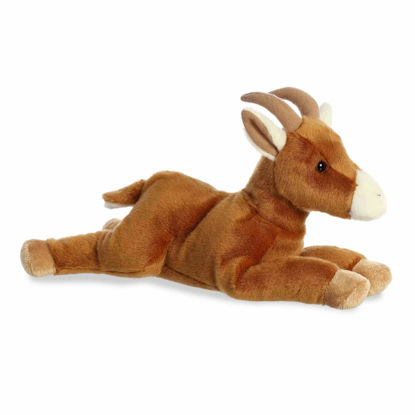 Picture of Aurora® Adorable Flopsie™ Gemma Goat™ Stuffed Animal - Playful Ease - Timeless Companions - Brown 12 Inches