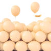 Picture of PartyWoo Nude Balloons, 50 pcs 5 Inch Boho Apricot Balloons, Beige Balloons for Balloon Garland or Balloon Arch as Party Decorations, Birthday Decorations, Baby Shower Decorations, Apricot-F05