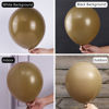 Picture of PartyWoo Coffee Brown Balloons, 50 pcs 12 Inch Boho Brown Balloons, Dark Brown Balloons for Balloon Garland Balloon Arch as Party Decorations, Wedding Decorations, Baby Shower Decorations, Brown-F09