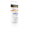 Picture of Neutrogena Clear Face Liquid Lotion Sunscreen for Acne-Prone Skin, Broad Spectrum SPF 50 UVA/UVB Protection, Oil-, Fragrance- & Oxybenzone-Free Facial Sunscreen, Non-Comedogenic, 3 fl. oz