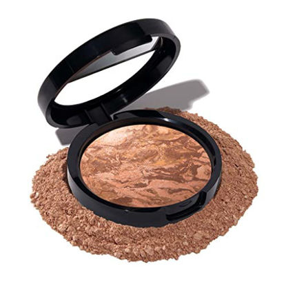 Picture of LAURA GELLER NEW YORK Baked Balance-N-Glow Illuminating Foundation - Tan - Buildable Sheer to Light Coverage - Satin Finish