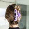 Picture of FRAMAR Large Hair Clips For Women - Hair Claw Clip Pack, Hair Clip Claw, Hair Claw Clips For Women, Jaw Clips For Hair, Large Hair Clips Claw, Pinzas Para El Cabello, Hair Clups, Hair Clios - Pastel 4 Pack