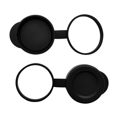 Picture of 32mm Binocular/Monocular Objective Lens Caps Internal Diameter 45.3-46.5mm Rubber Cover Set Black (44.8-46)