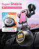 Picture of VANMASS Universal Car Phone Mount,【Patent & Safety Certs】 Upgraded Handsfree Dashboard Stand, Phone Holder for Car Windshield Vent, Compatible iPhone 14 13 12 11 Pro Max Xs XR X, Galaxy (Pink)