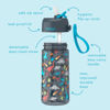 Picture of Bentgo® Kids Water Bottle - New & Improved 2023 Leak-Proof, BPA-Free 15 oz. Cup for Toddlers & Children - Flip-Up Safe-Sip Straw for School, Sports, Daycare, Camp & More (Dinosaur)