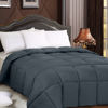 Picture of Utopia Bedding All Season 250 GSM Comforter - Plush Siliconized Fiberfill Comforter Twin - Box Stitched (Twin/Twin XL, Gray)