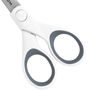 Picture of Westcott 16376 Crafting Scissors, 5-Inch Titanium Micro-Tip Scissors, White/Gray
