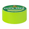Picture of Duck Brand 285225 Duct Tape, Fluo rescent, 1.88 Inches x 15 Yards, Single Roll, Fluorescent Citrus