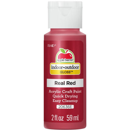 Picture of Apple Barrel Gloss Acrylic Paint in Assorted Colors (2-Ounce), 20636 Real Red