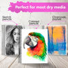 Picture of Artisto 9x12" Premium Sketch Book Set, Spiral Bound, Pack of 2, 200 Sheets (100g/m2), Acid-Free Drawing Paper, Ideal for Kids, Teens & Adults.