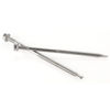 Picture of #14 x 4" Hex Washer Head Self Drilling Screws, Self Tapping Sheet Metal Tek Screws, 410 Stainless Steel, Partially Threaded, 20 PCS