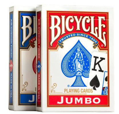 Picture of Bicycle Playing Cards, Jumbo Index, 2 Pack