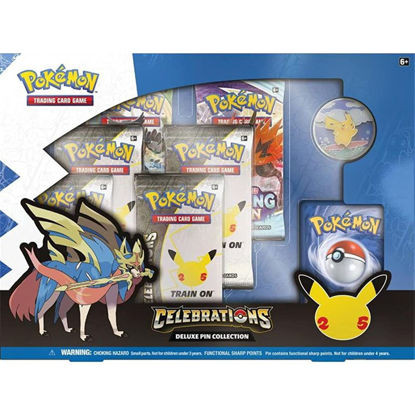 Pokémon 25th Anniversary Celebrations Zacian V + Zamazenta V + 2 Surprise  Cards!