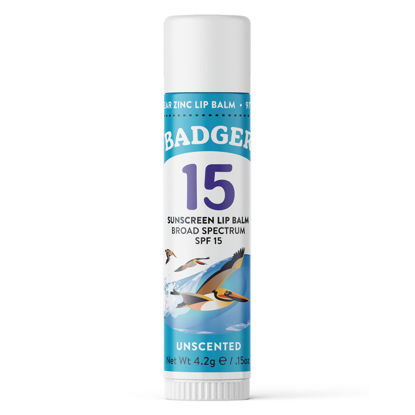 Picture of Badger Spf 15 Lip Balm, 0.15 OZ