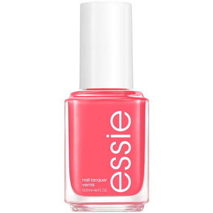 Picture of Essie Nail Polish, Salon-Quality, 8-Free Vegan, Rosy Pink, Throw In The Towel, 0.46 fl oz
