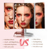 Picture of Makeup Mirror Vanity Mirror with Lights, 1x 2X 3X Magnification, Lighted Makeup Mirror, Touch Control, Trifold Makeup Mirror, Dual Power Supply, Portable LED Makeup Mirror, Women Gift (Rose Gold)