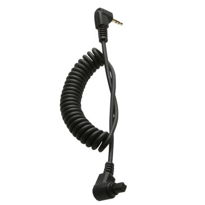 Picture of Foto&Tech 2.5mm-C3 Remote Control Shutter Release Cable for Canon SL3 T8i T7i T6i T6S T5 T5i T4i T3i XTi XSi SL2/RP R M 700D 650D 600D 550D 500D 1100D 80D 70D 60D PowerShot G16 G15 G5 X (13-in Coiled)